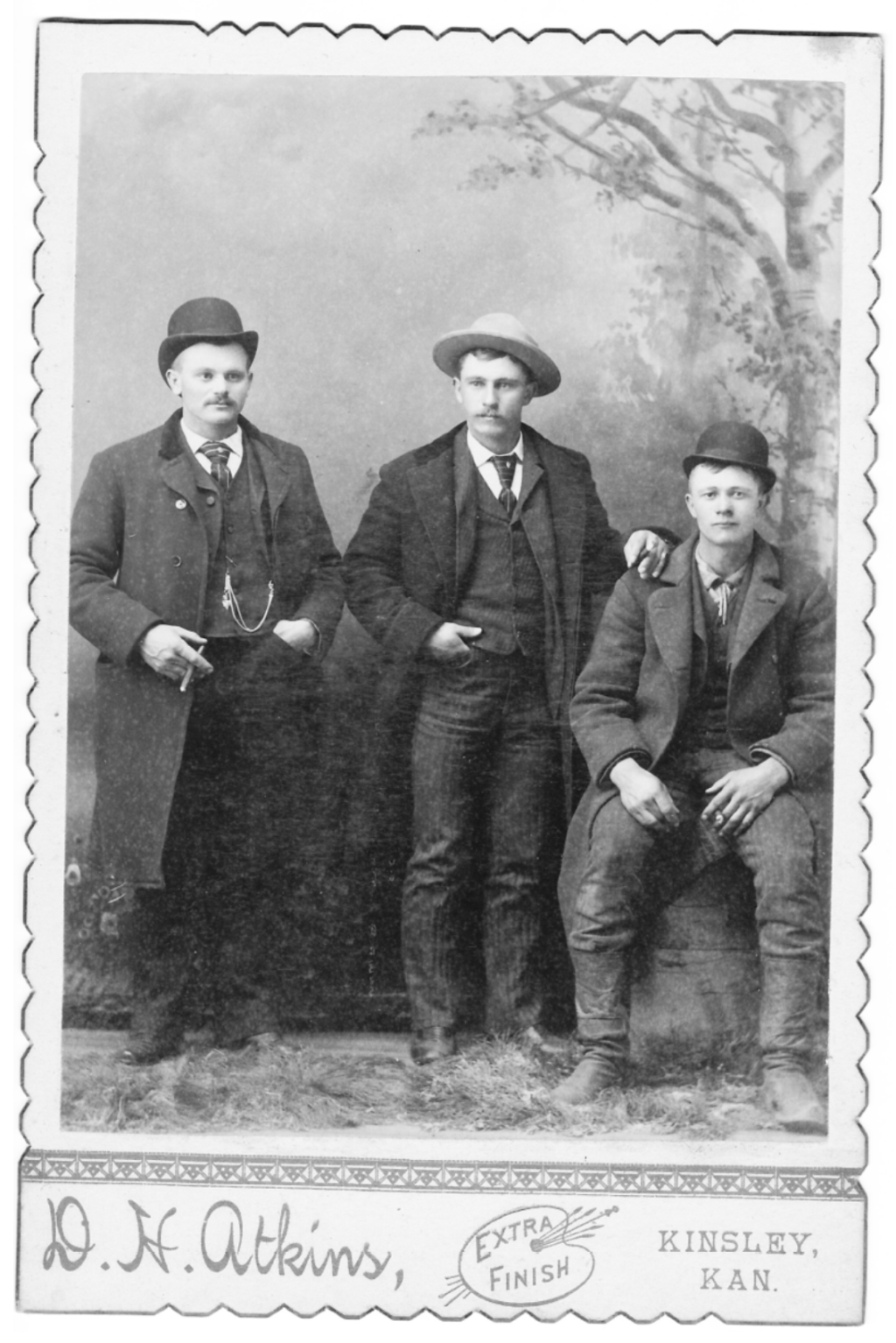 Ephemeral Mysteries 1: Identifying Three Unknown Men in a 1890 Cabinet Photo