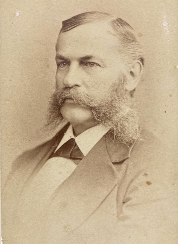Charles Cadwallader Sellers, “Colonel Sellers,” ca. 1870. Kinsley Public Library.
